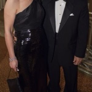 One - Shoulder Sequin Formal Dress